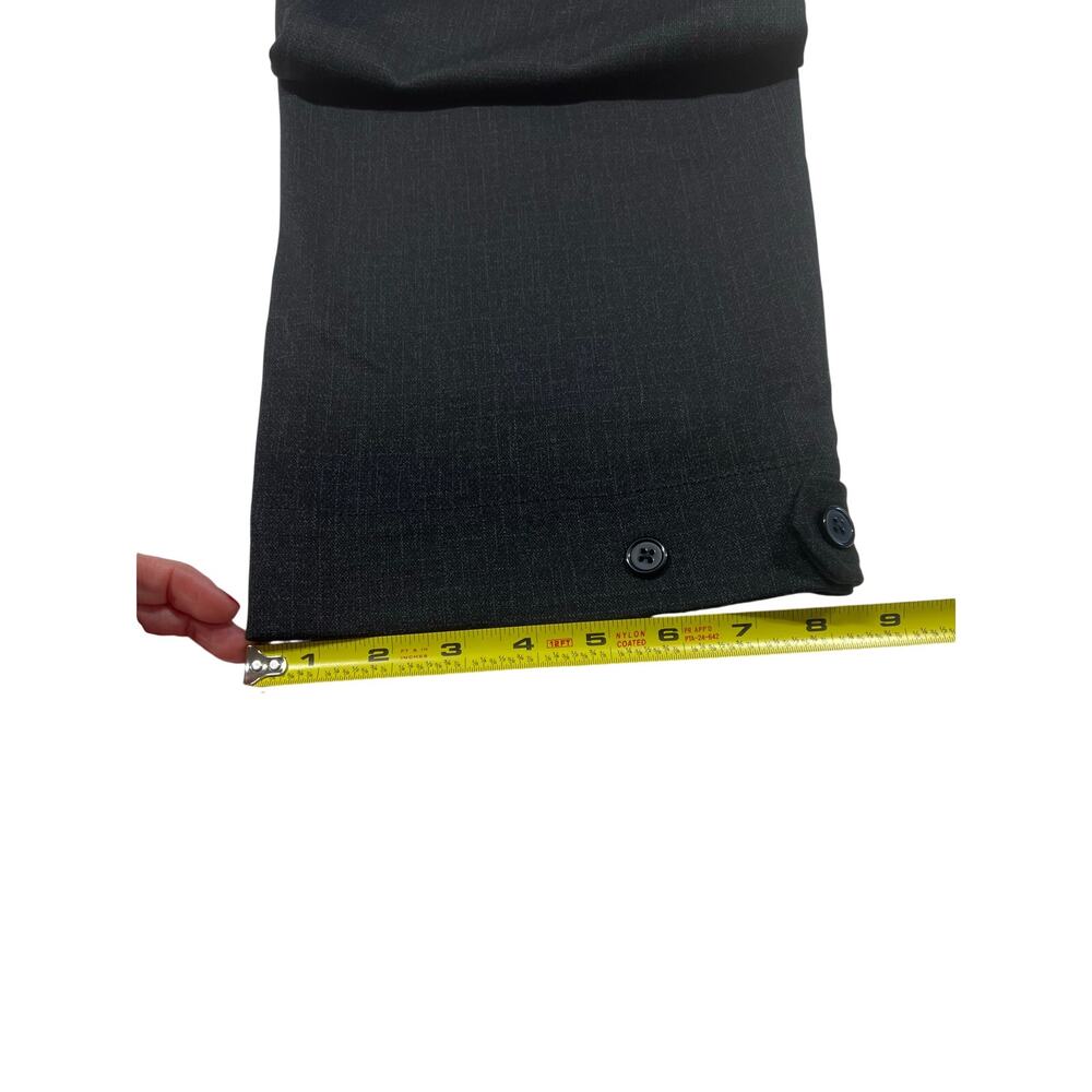 Liverpool Utility Crop Cargo Pants Black Crosshatch | Workwear | Size 12/31 NWT - Picture 8 of 9